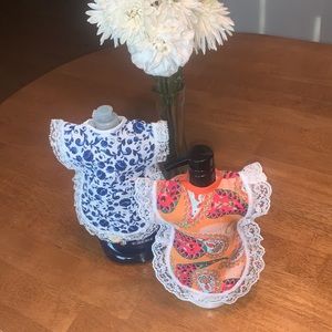 Teeny apron/smock, made by hand, one of a kind gift, accent for home BOGO 🌻